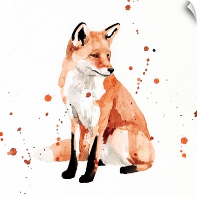 Watercolor Fox II