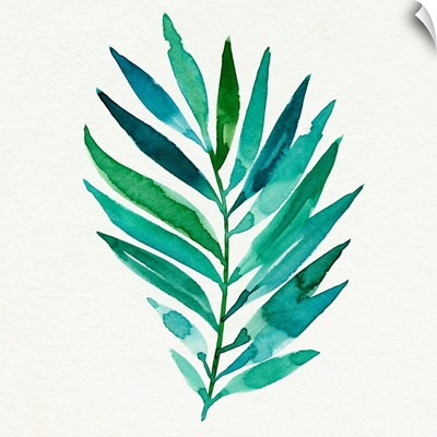 Watercolor Palm Impression I