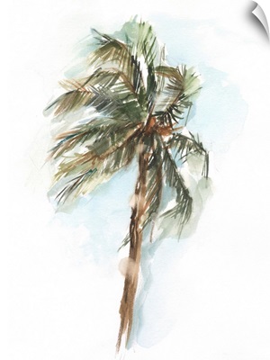Watercolor Palm Study II