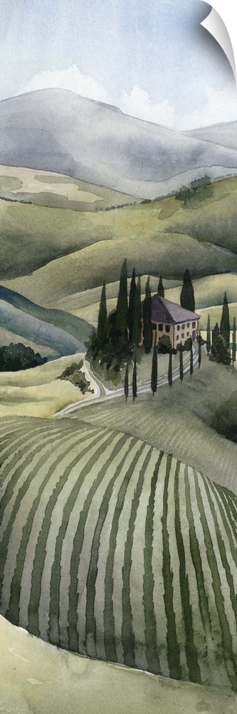 Watercolor Tuscany II
