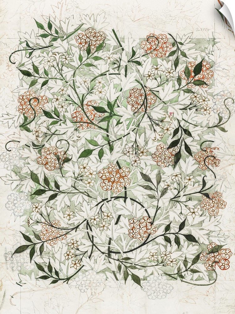 Wm Morris Floral Pattern Studies II
