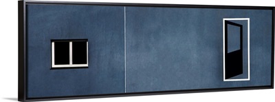 Open door. No access