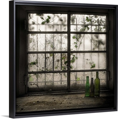 Still-Life With Glass Bottle