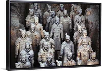Army Of Terracotta Warriors In Xi'an, Shaanxi,China