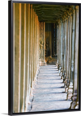 Bas Reliefs Of Hindu Myths At Angkor Wat, Angkor, Cambodia
