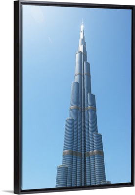 Detail of the Burj Khalifa, Dubai, United Arab Emirates