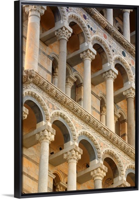 Detailed Close-Up Of Piazza Del Miracoli Pisa (The Leaning Tower Of Pisa) Tuscany Italy