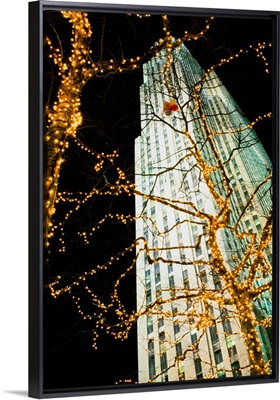 Rockefeller Centre At Night