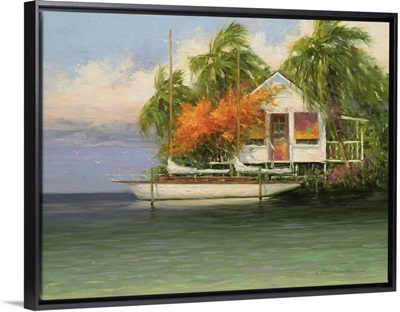 Orange Bougainvillea In The Bay #3