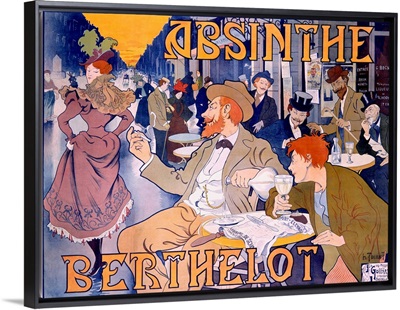 Absinthe Berthelot, Vintage Poster, by Thiriet