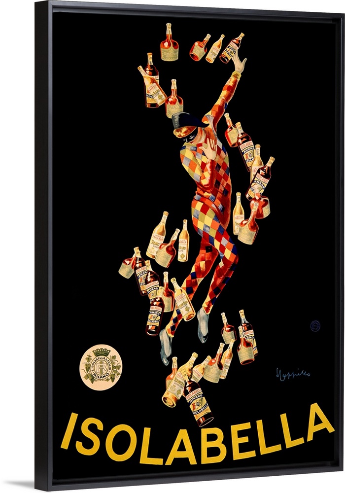 Isolabella Vintage Advertising Poster