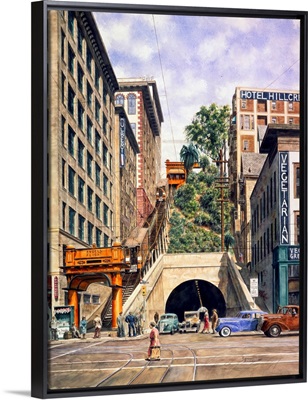 Angeles Flight Ca. 1942