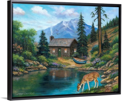 Drinking By The Cabin