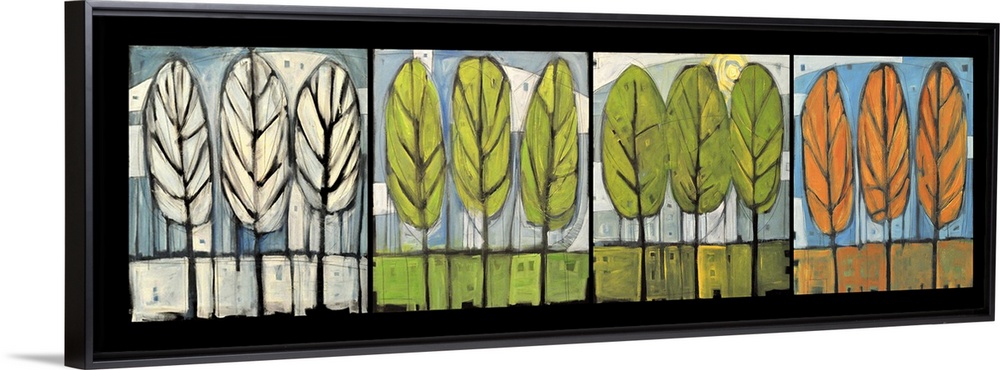 Four Seasons Tree Series Horizontal