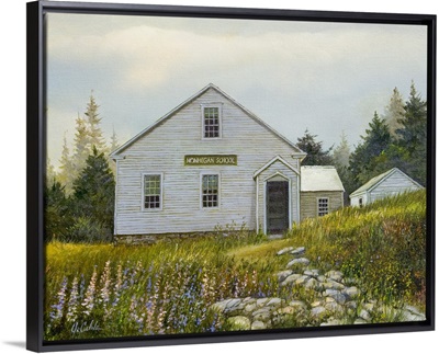 Lupines At The School