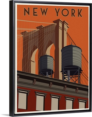 New York Travel Poster