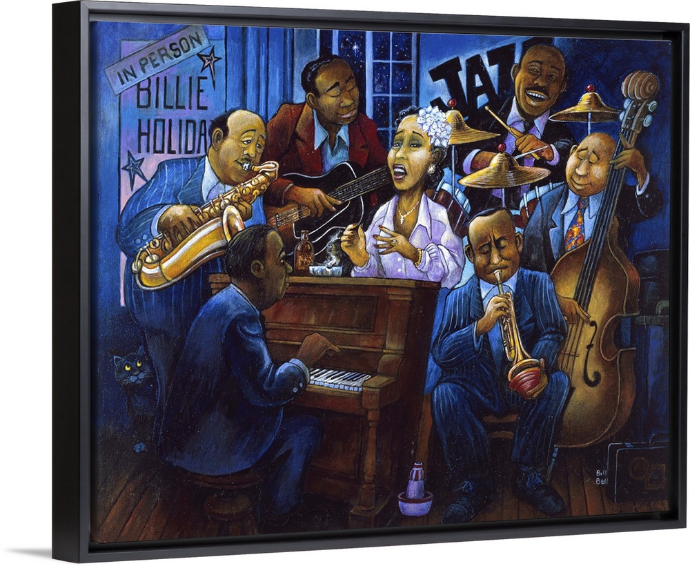 Billie Holiday singing the blues.