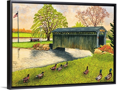 Winter's Covered Bridge, North Collins NY