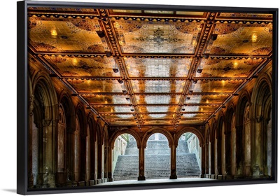 Bethesda Terrace In Central Park