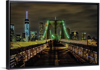 Brooklyn Bridge At Night