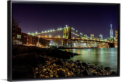 Brooklyn Bridge At Night