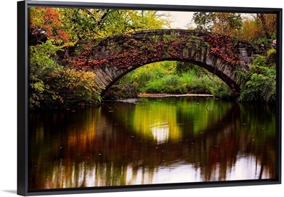 Central Park The Mall In Autumn