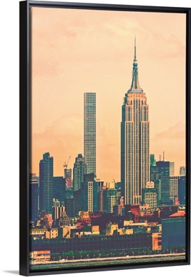 Empire State Building And 432 Park Ave