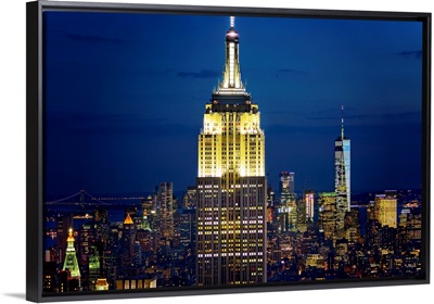 Empire State Building And Freedom Tower