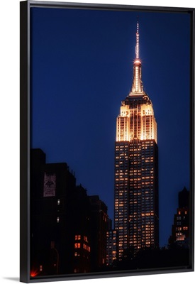 Empire State Building At Night