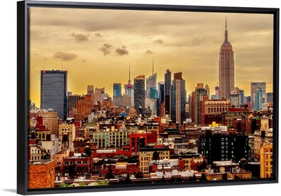 Empire State Building In Midtown Manhattan