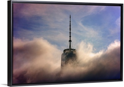 Freedom Tower Among Clouds