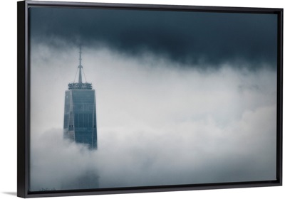 Freedom Tower Among Clouds