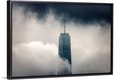 Freedom Tower Among Clouds