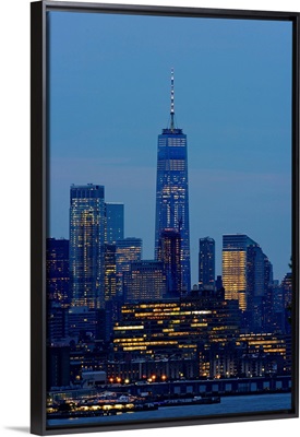 Freedom Tower At Night