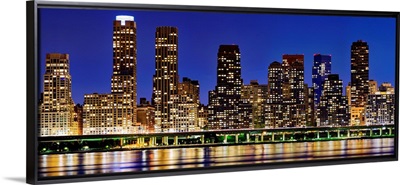 Panoramic View Of Uptown Skyscrapers