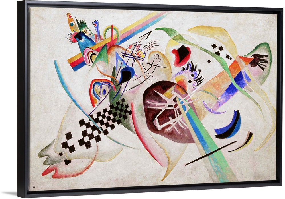 Composition No. 224, 1920 (originally oil on canvas) by Kandinsky, Wassily (1866-1944)