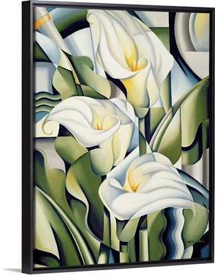 Cubist Lilies