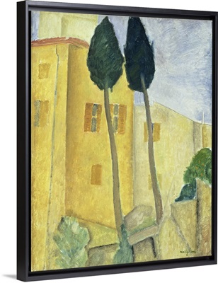 Cypress Trees And House, 1919