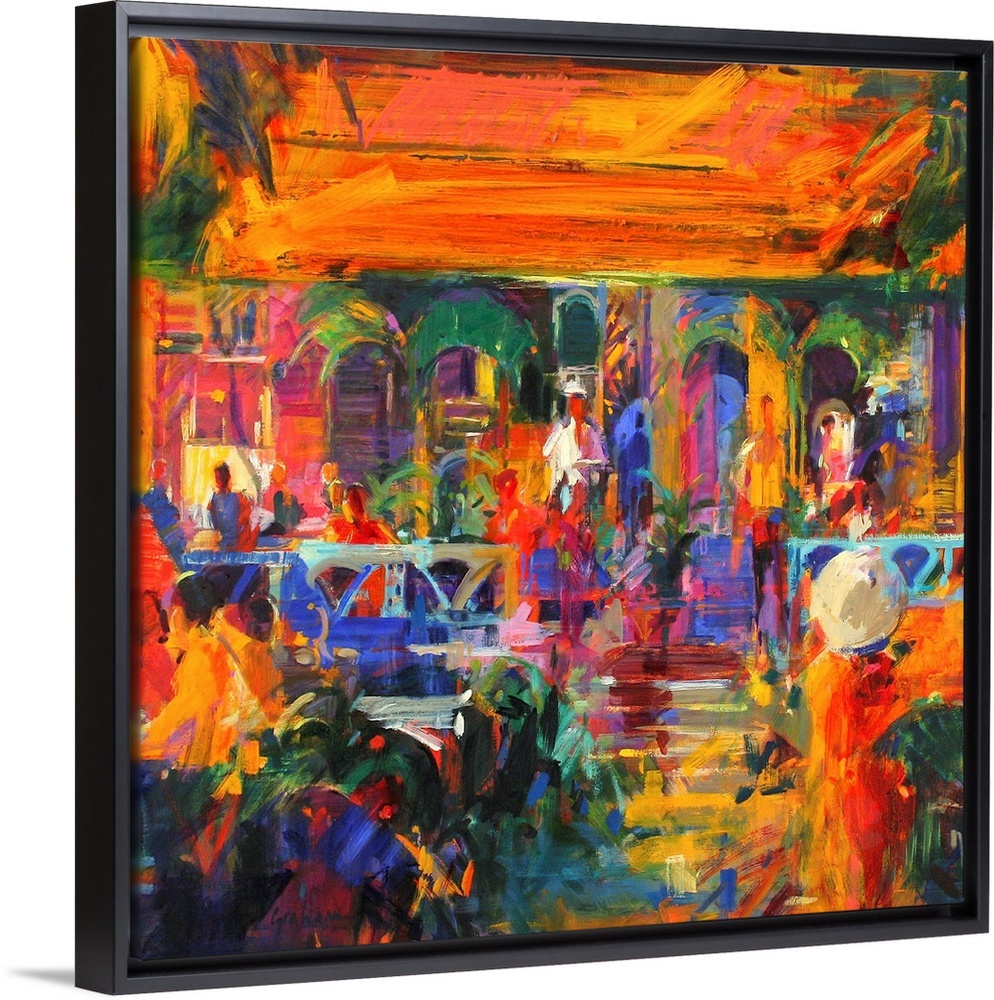 Hemingway Summer, originally oil on canvas.