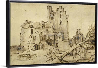 Kostverloren Castle in Decay, 1652-57