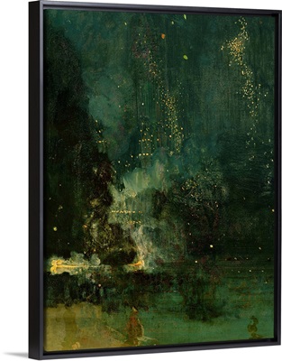 Nocturne in Black and Gold, the Falling Rocket, c.1875