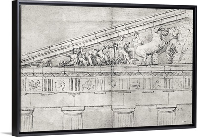 Study of a pediment from the Parthenon