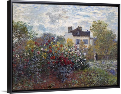 The Artist's Garden In Argenteuil (A Corner Of The Garden With Dahlias), 1873