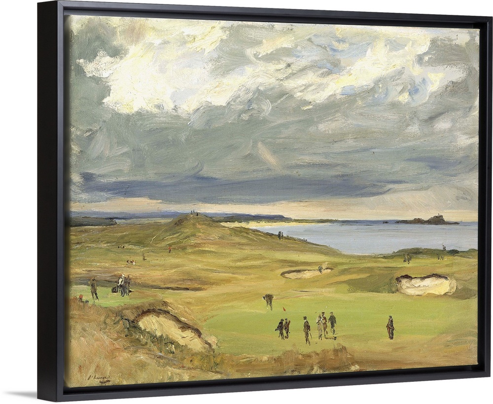 The Golf Links, North Berwick Sir John Lavery (1856-1941) (Originally oil on canvas), 1919