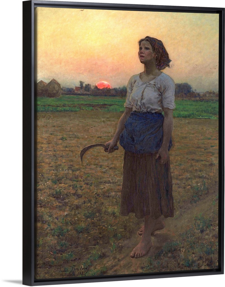 The Song of the Lark, 1884, oil on canvas.