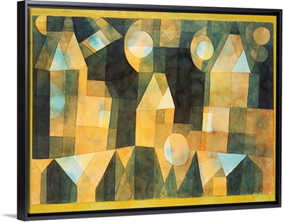 Three Houses And A Bridge