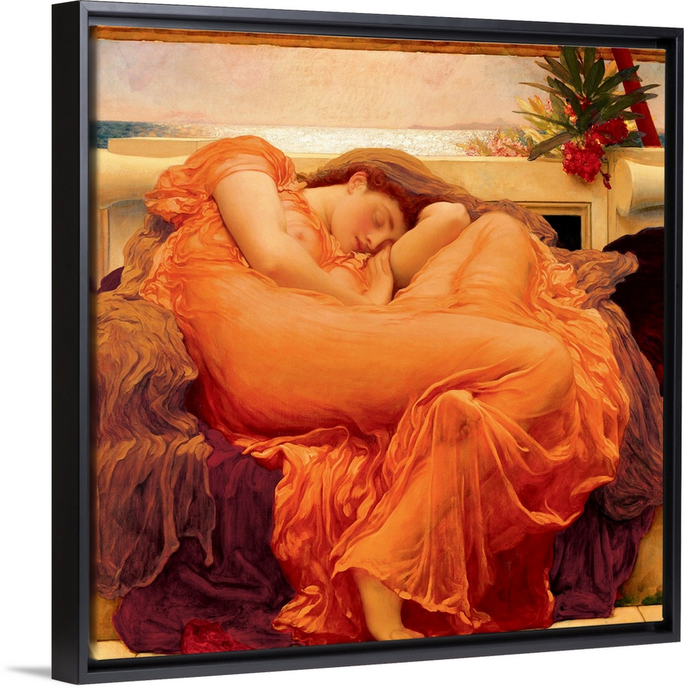 Flaming June (1895) by Frederic Leighton.