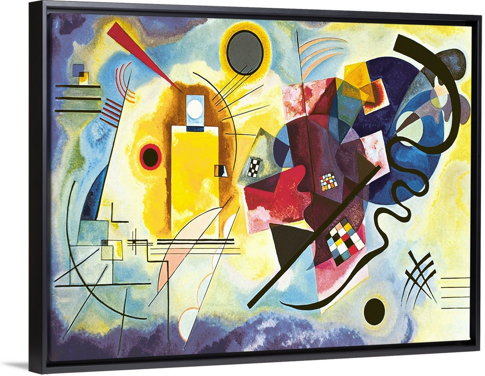 Yellow-Red-Blue, 1925 by Wassily Kandinsky