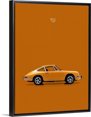 Porsche 911 1968 Orange