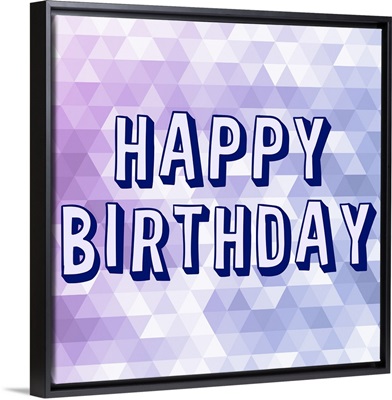 Happy Birthday - Disco - Square